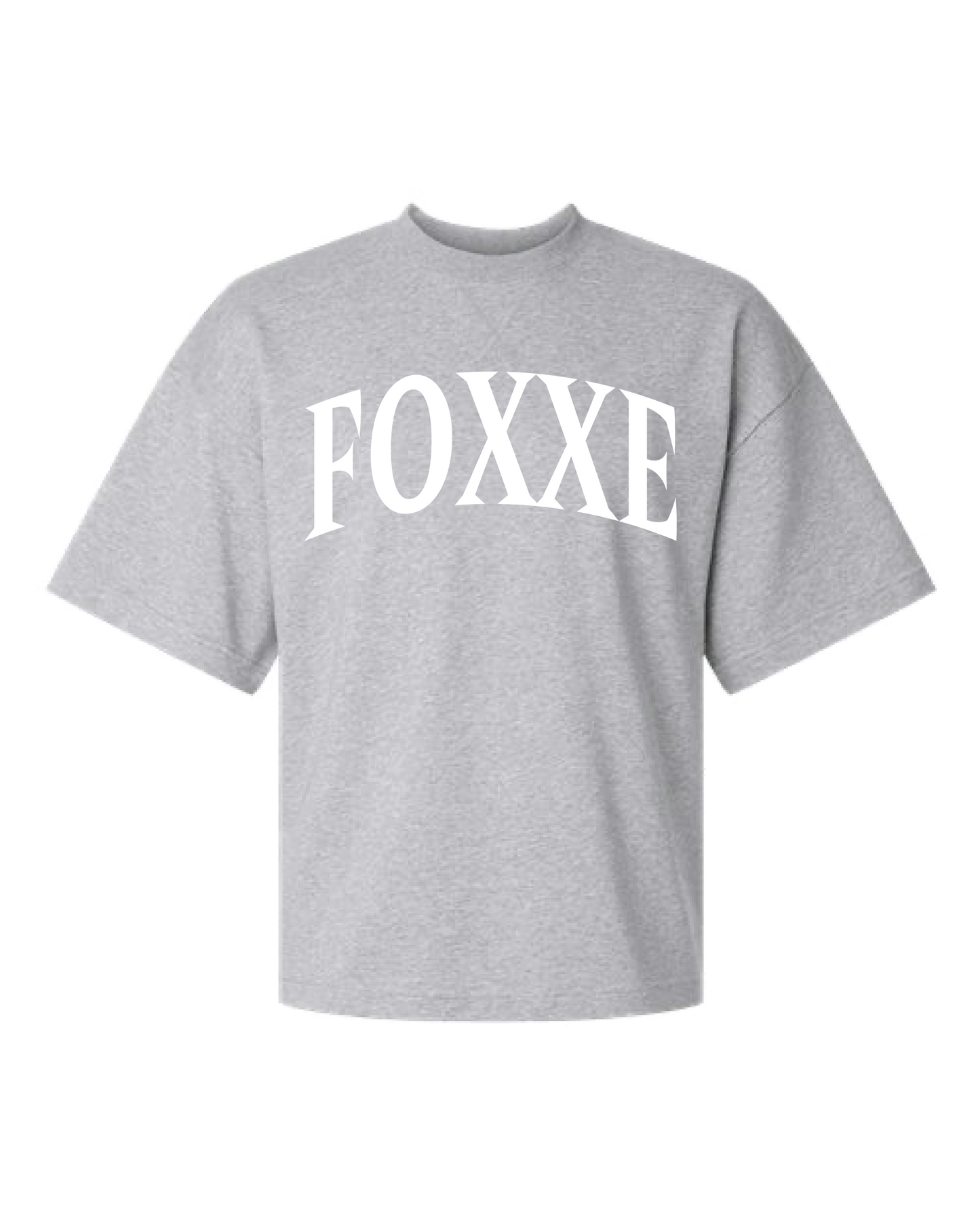 FOXXE Oversized French Terry Boxy Tee (FTEX00)