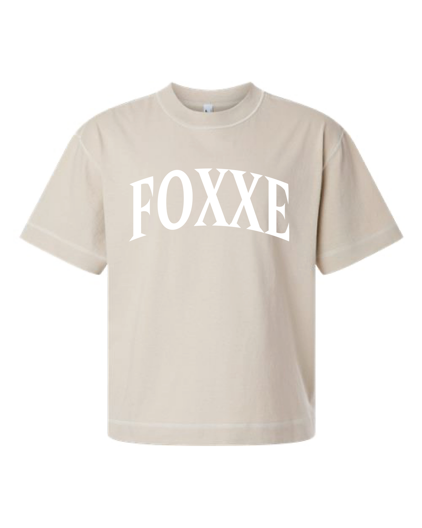 FOXXE Unisex Heavyweight Cotton Boxy Tee (13ML0) (Copy)