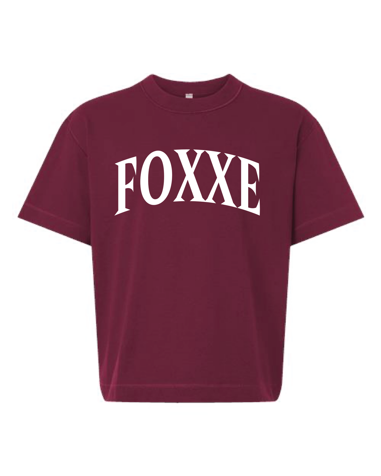 FOXXE Unisex Heavyweight Cotton Boxy Tee (13ML0) (Copy)