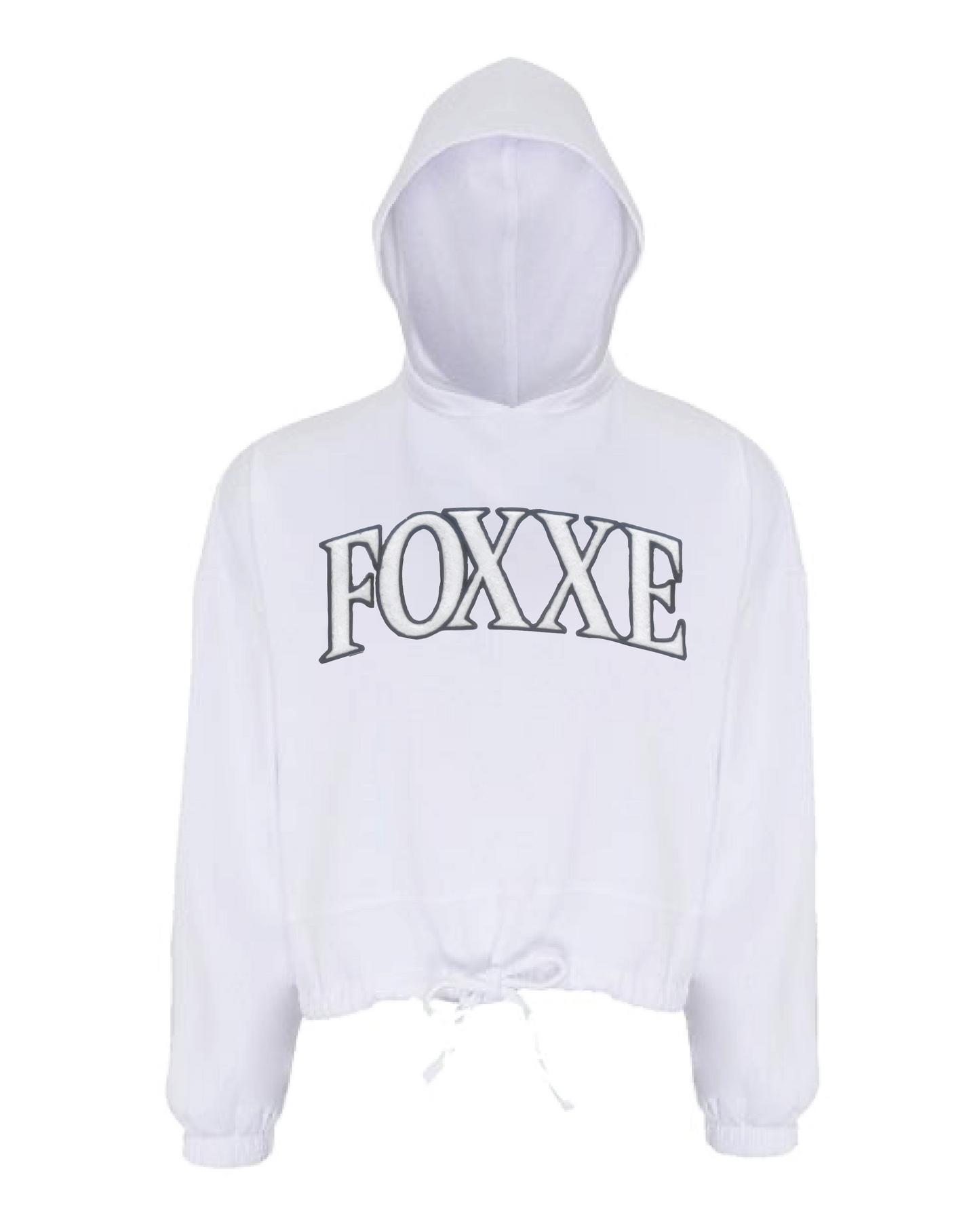 FOXXE Cropped Hooded Sweatshirt (TD085)