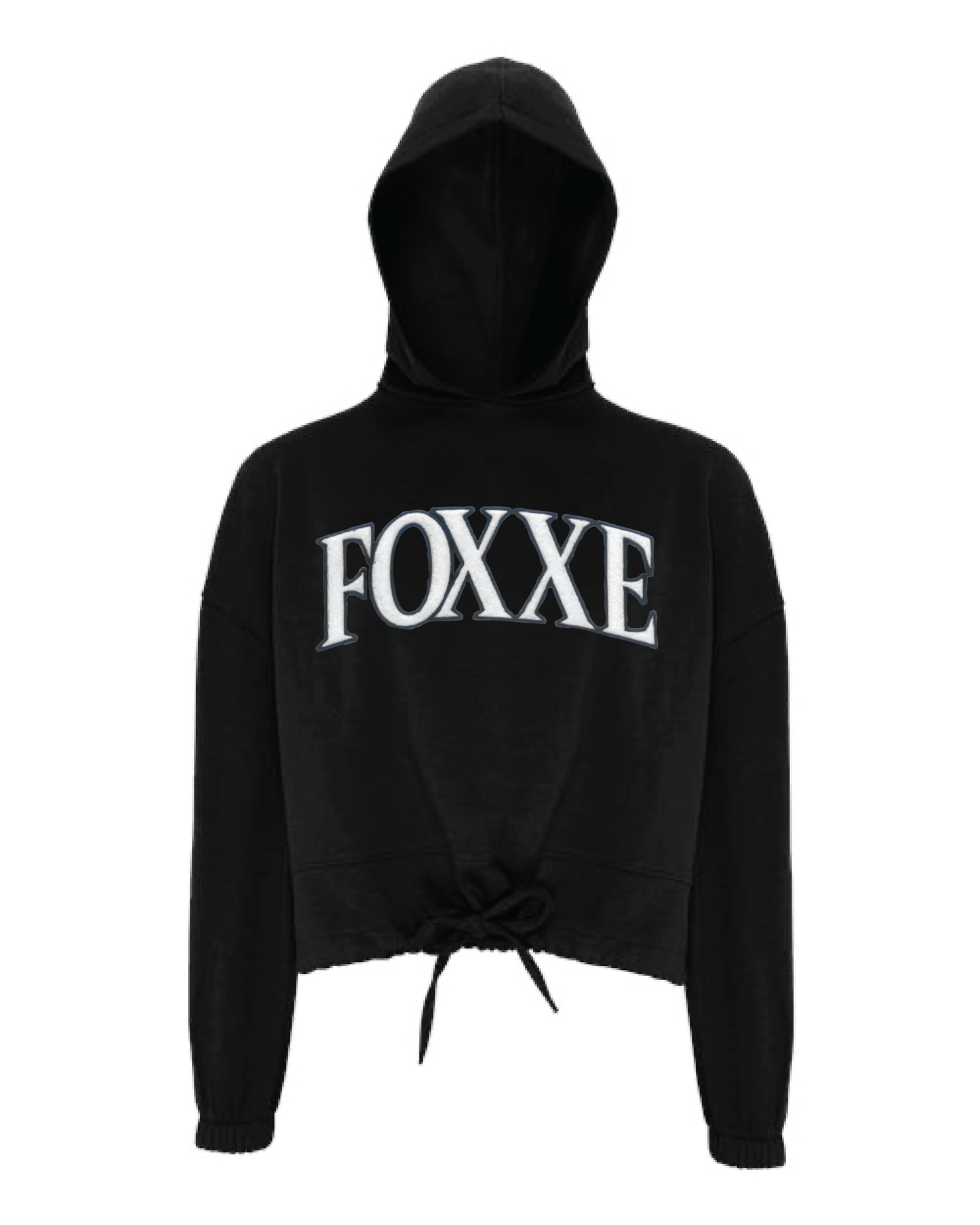 FOXXE Cropped Hooded Sweatshirt (TD085)