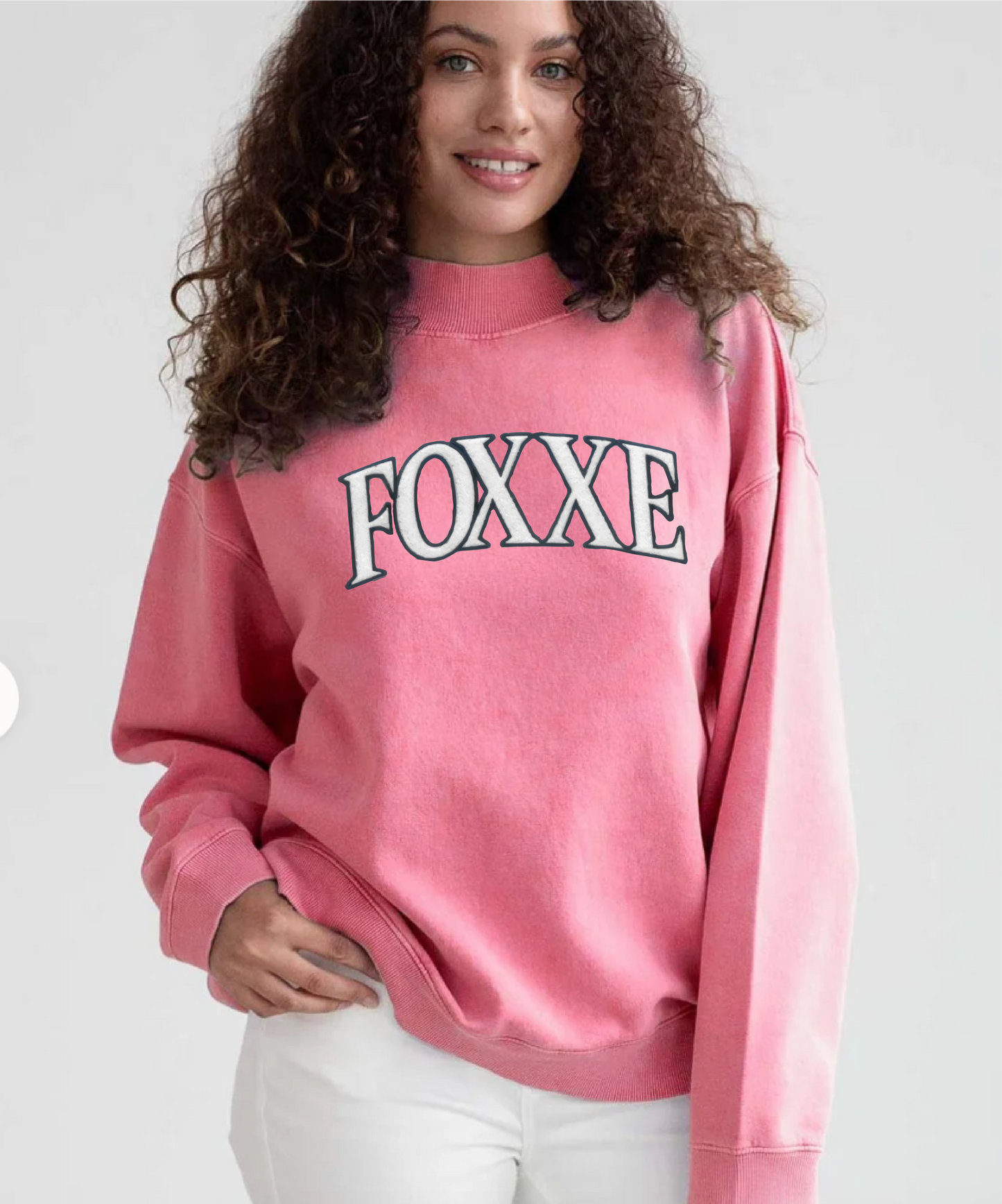 FOXXE Nantucket Mock-Neck Sweatshirt