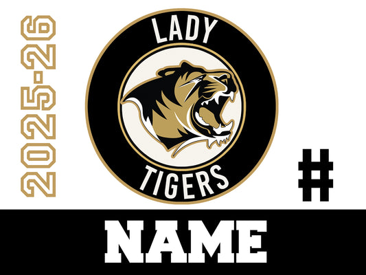 Bentonville Girls Basketball Yard Sign