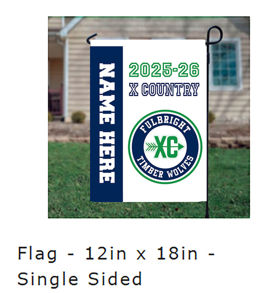 FBJH XC garden flag