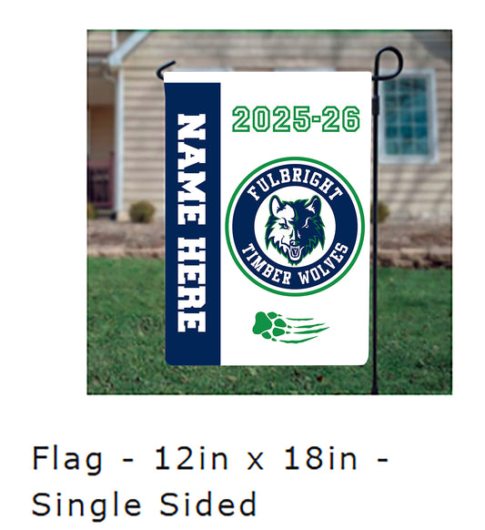 FBJH garden flag