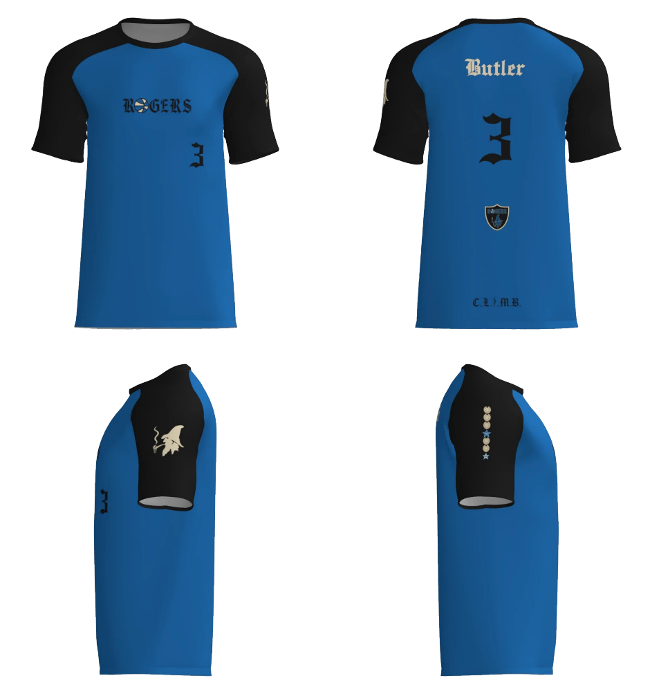 RHS Mounties sublimated SS shooter shirt