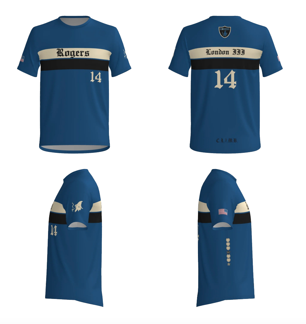 RHS Mounties sublimated SS shooter shirts