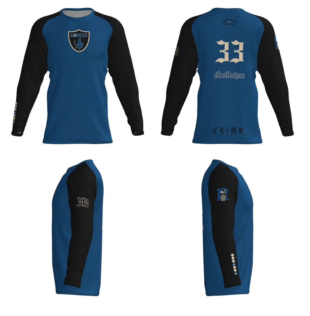 RHS Mounties sublimated LS shooter shirt
