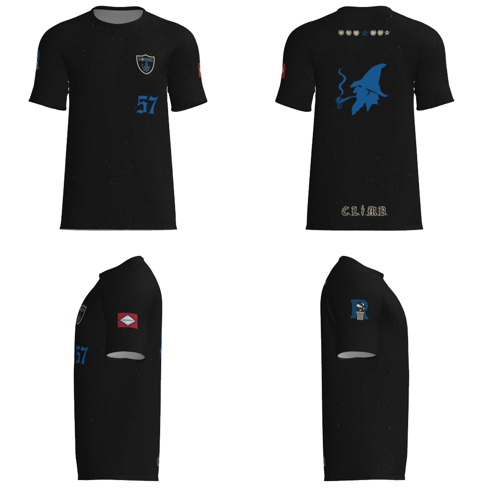 RHS Mounties sublimated SS shooter shirt