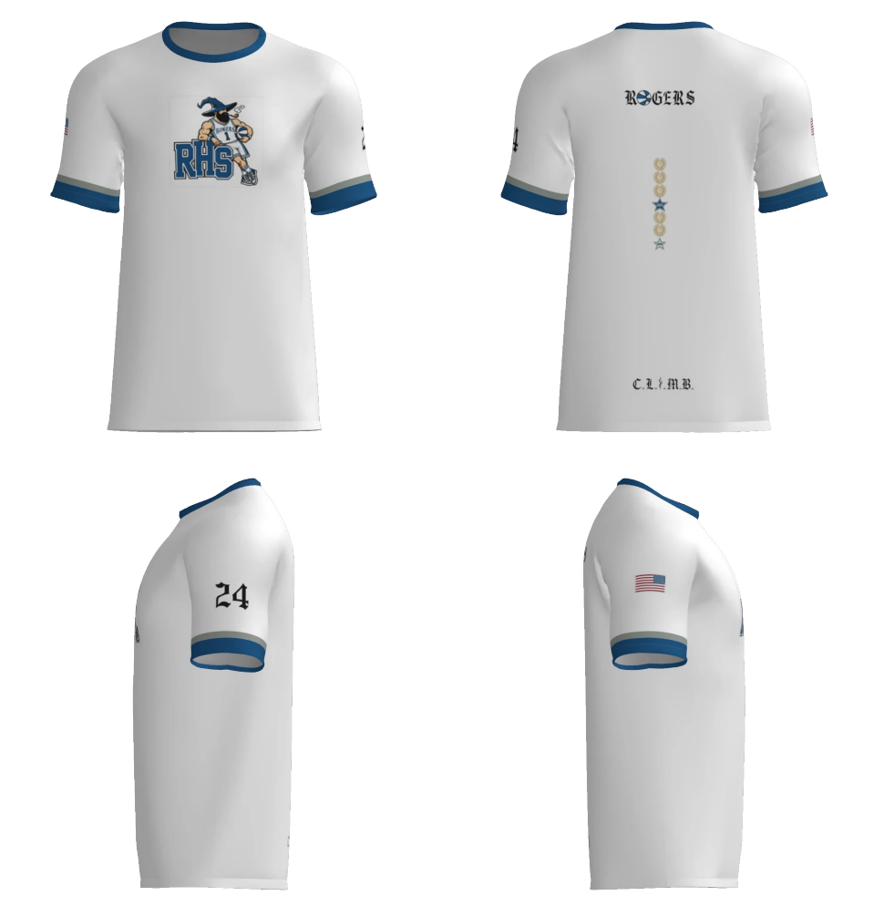 RHS Mounties sublimated SS shooter shirt