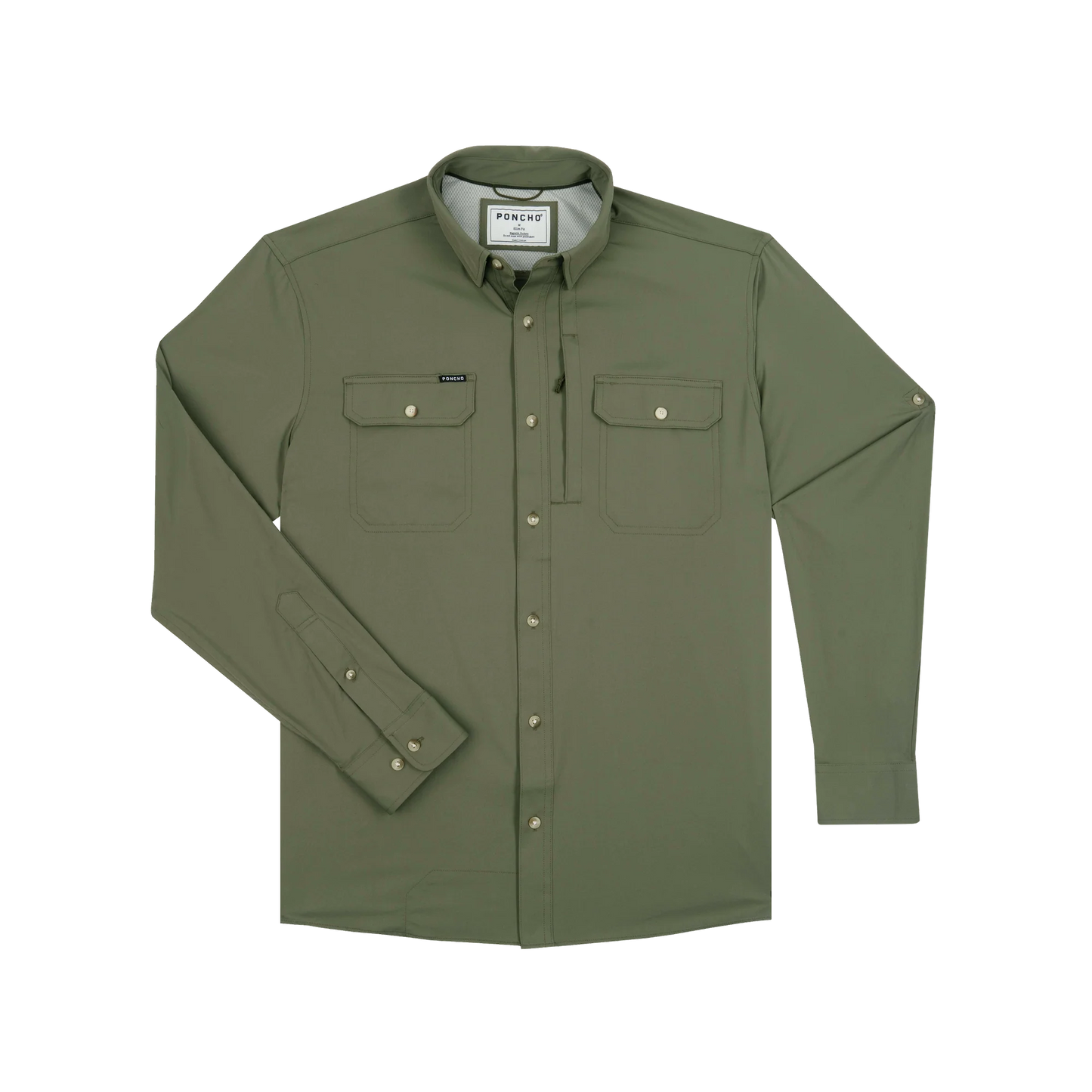 Crossland Construction LS Poncho button up (the 0riginal)