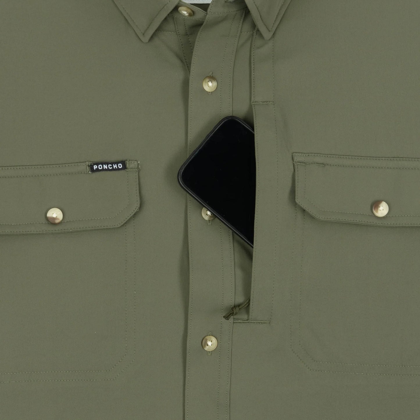 Crossland Construction Poncho SS button up (the original)