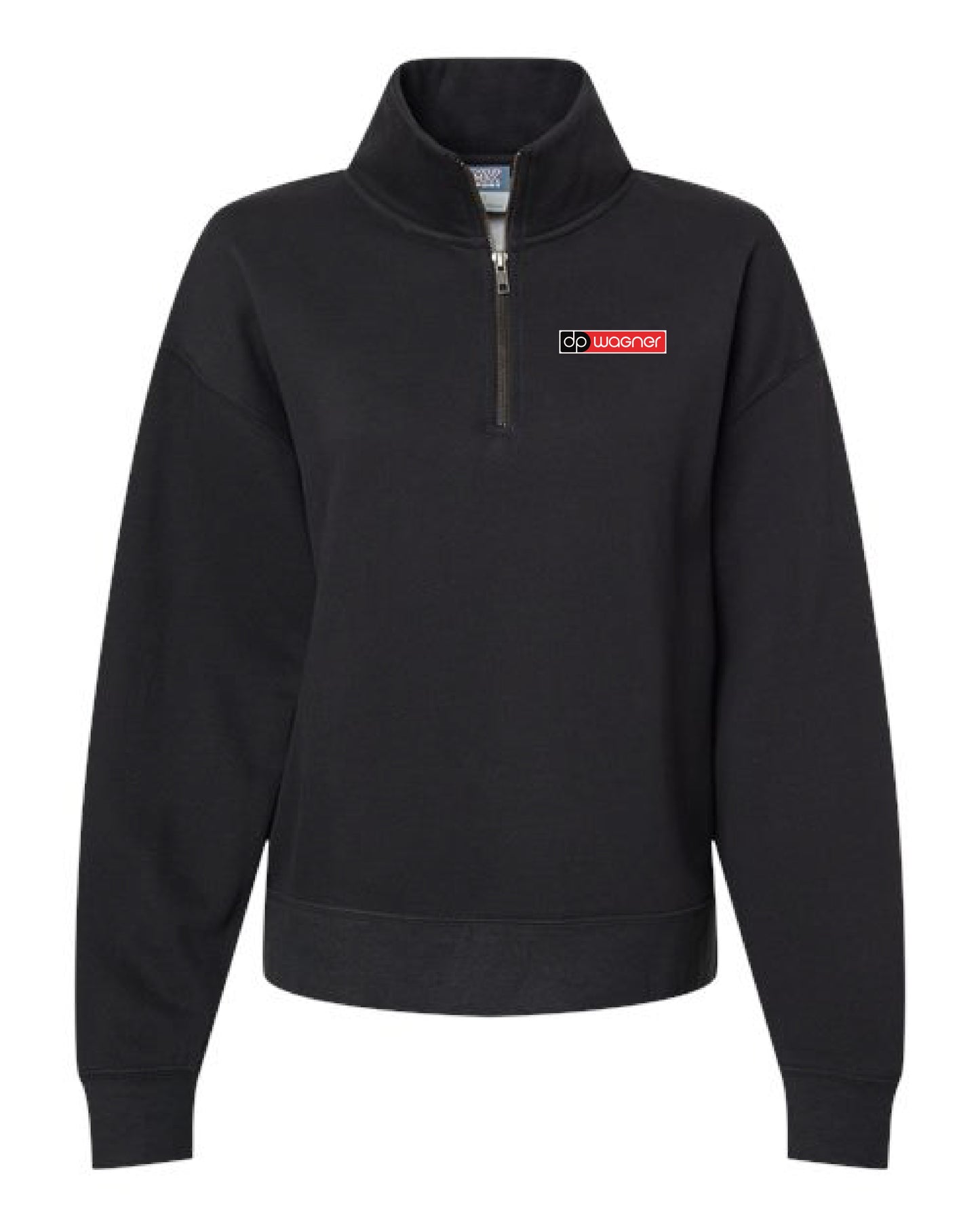 MV Women's Sueded Fleece Quarter-Zip Sweatshirt (W22713)