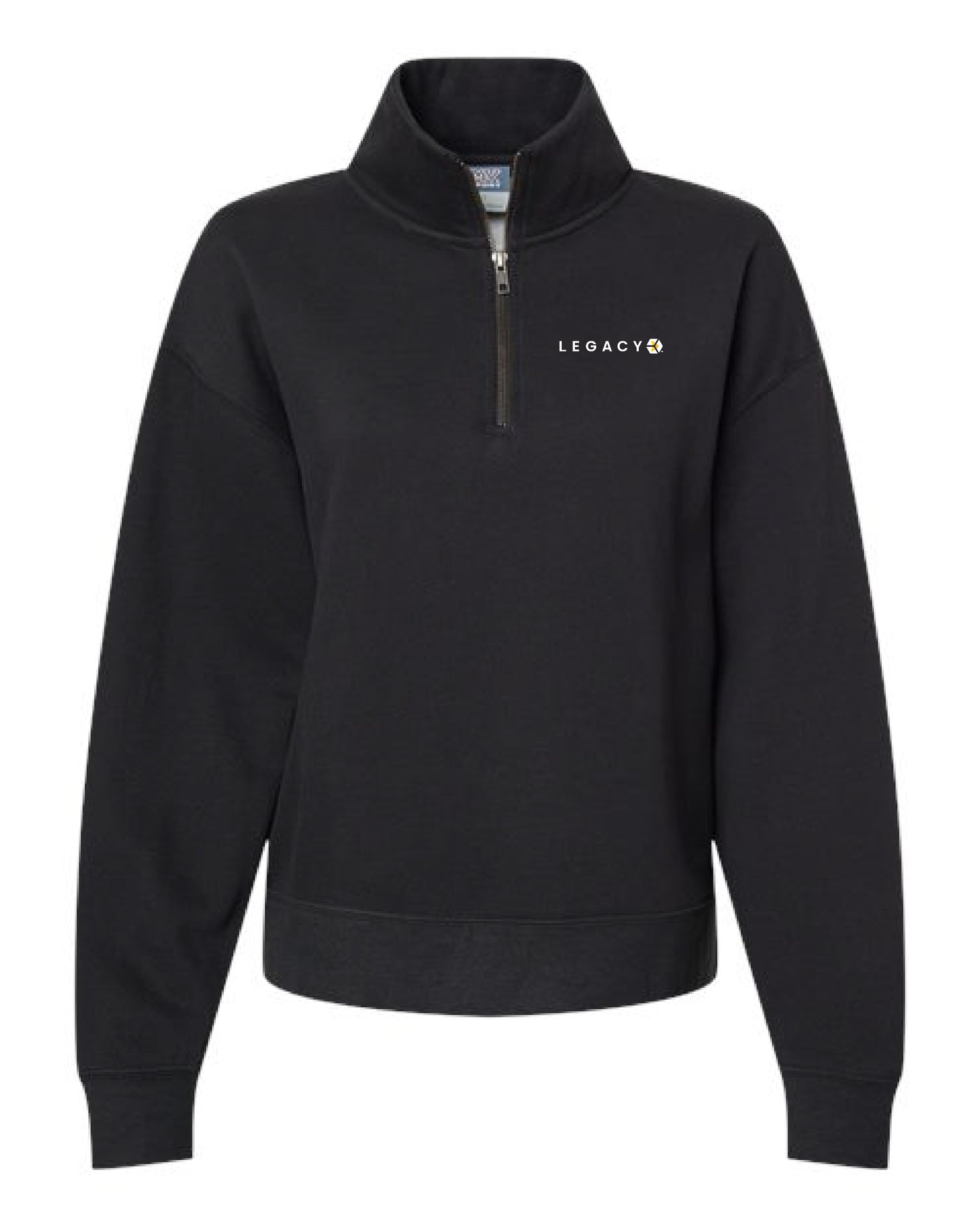 MV Women's Sueded Fleece Quarter-Zip Sweatshirt (W22713)