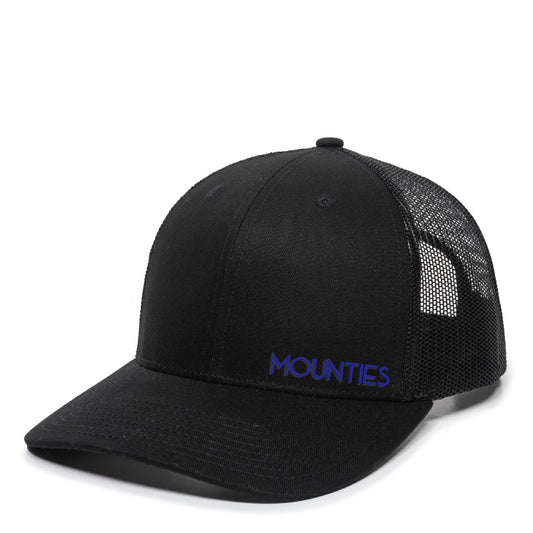 mountie low profile curved bill hat