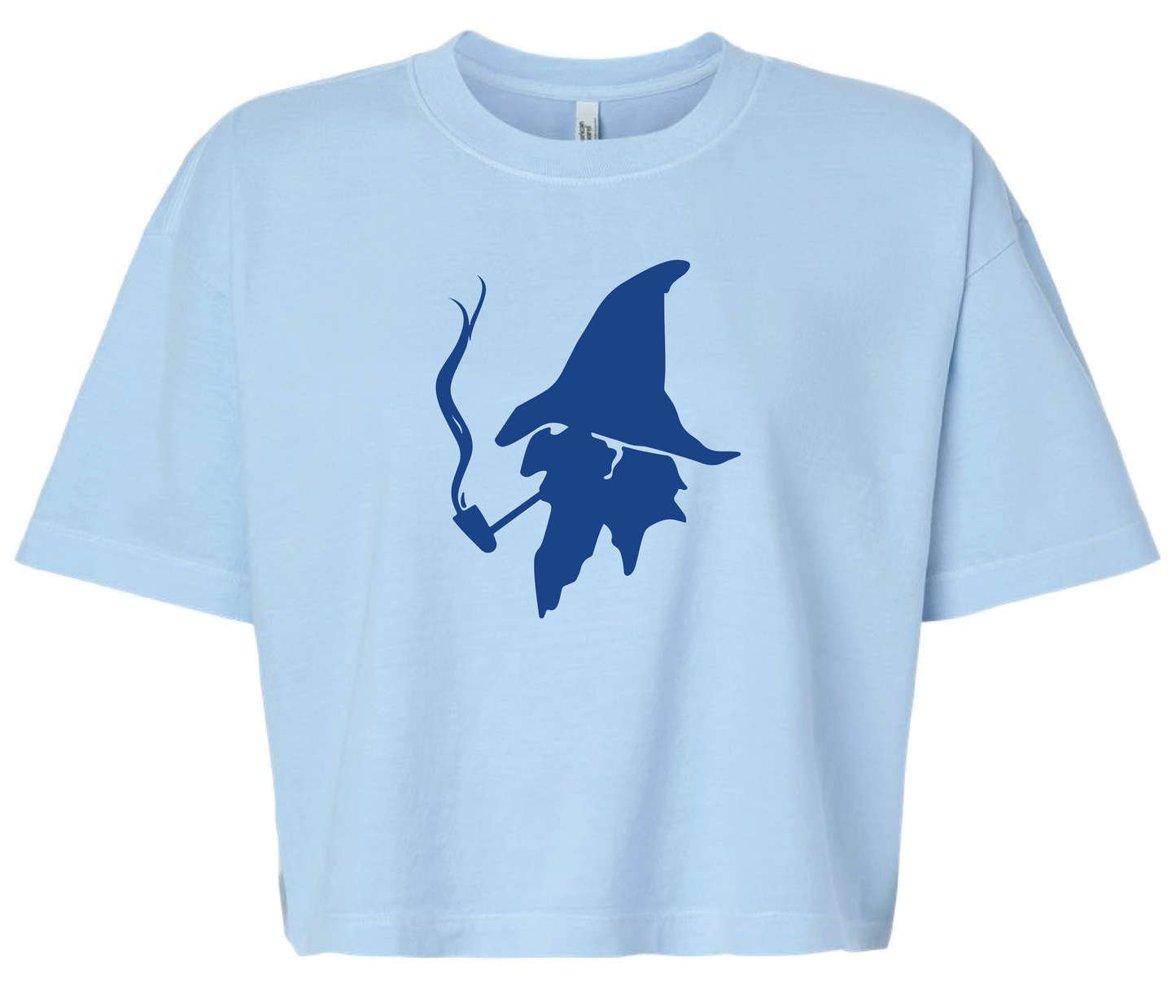 RHS Mounties Boxy Cropped Tee with Puffed Ink (1302GD)