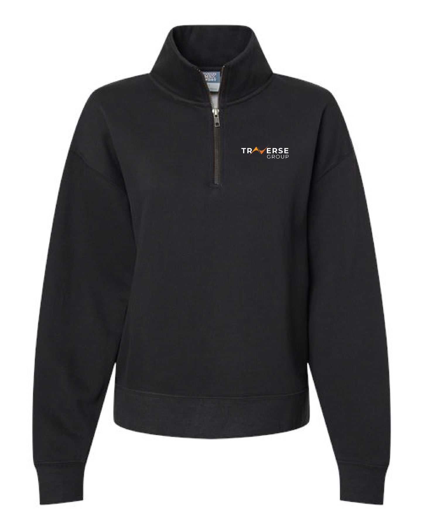 MV Women's Sueded Fleece Quarter-Zip Sweatshirt (W22713)