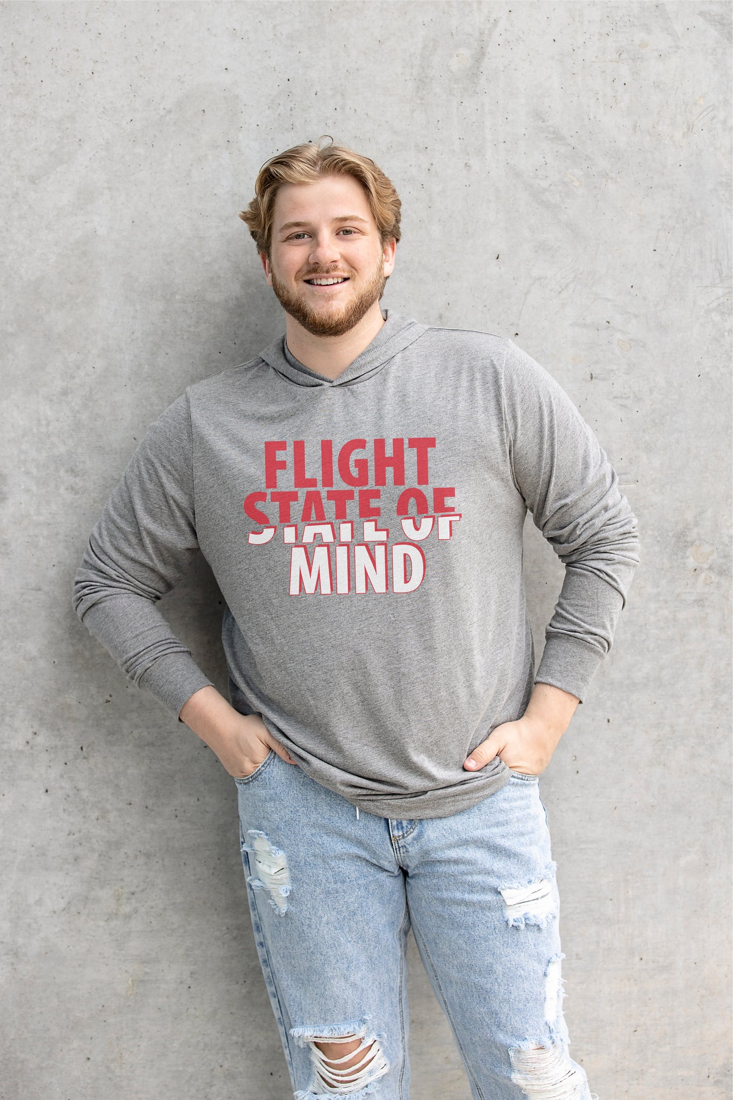 AAO flight long sleeve tshirt hoodie