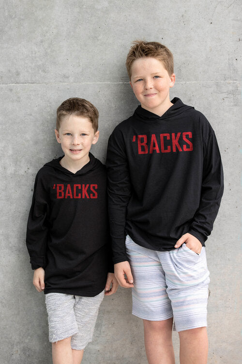 'BACKS long sleeve tshirt hoodie