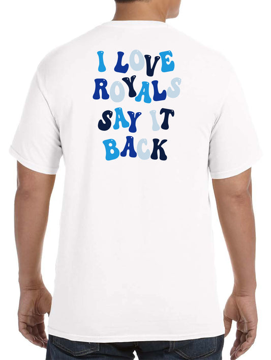 rogers royals- say it back tee
