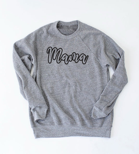 MAMA script sweatshirt